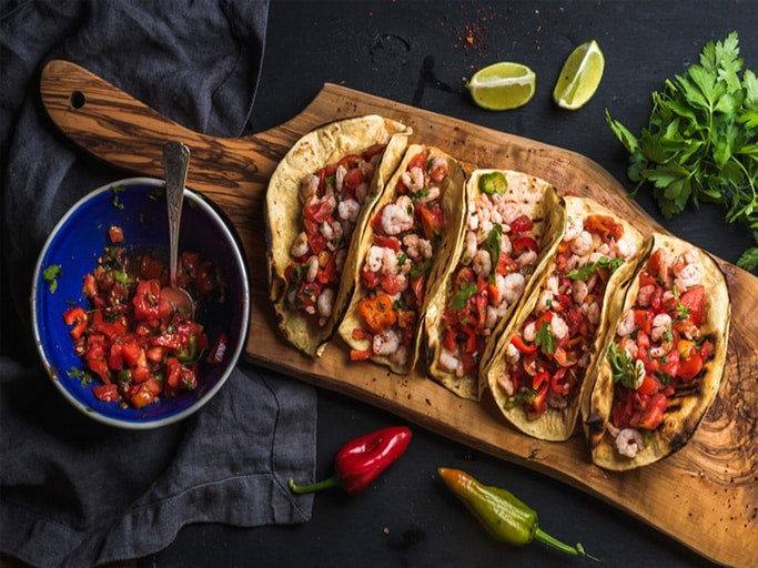 Prawn &amp; Avocado Fajitas &ndash; CooksProfessional