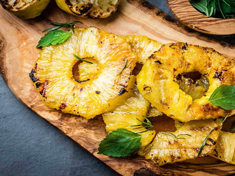 Coconut BBQ Pineapple Slices