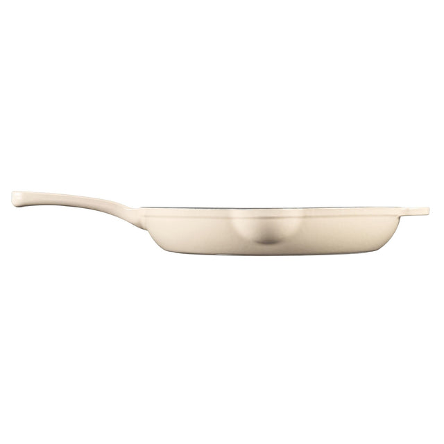 Cooks Professional Cast Iron Frying Pan | Ivory