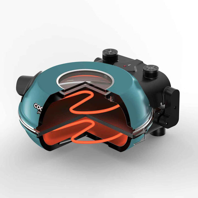 Cooks Professional Electric Pizza Oven | Teal