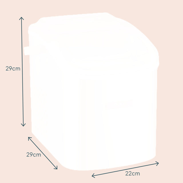 Cooks Professional 1.3L Ice Maker | 12kg / 24h |Copper