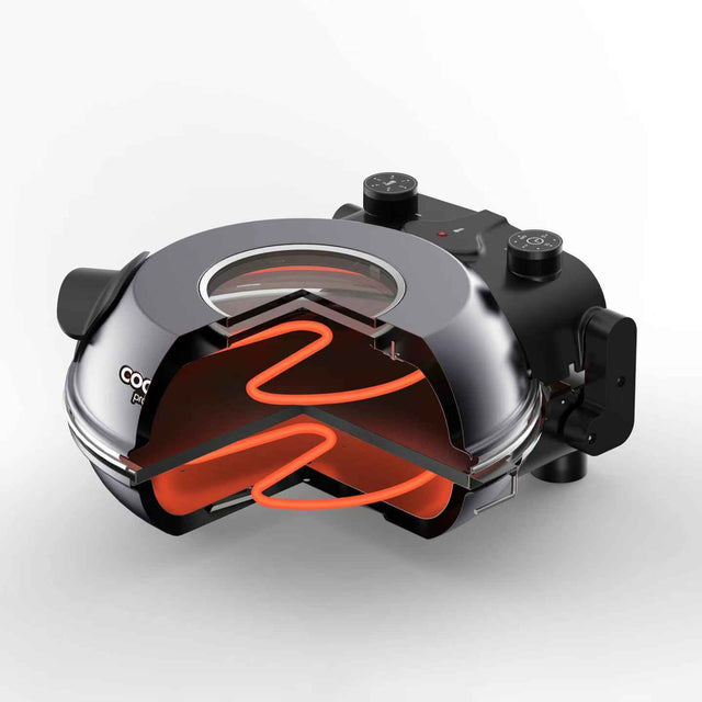 Cooks Professional Electric Pizza Oven Set | Grey