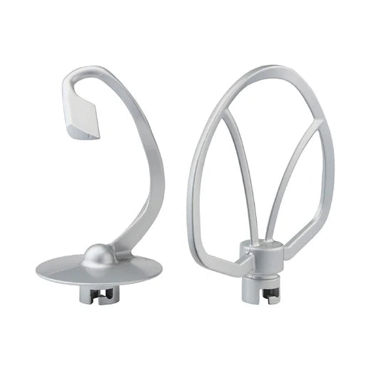 Cooks Professional Silicon Flat Beater and Dough Hook Set for 1200W 7L Stand Mixer