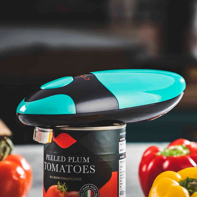Cooks Professional Automatic Can Opener | Teal / Black