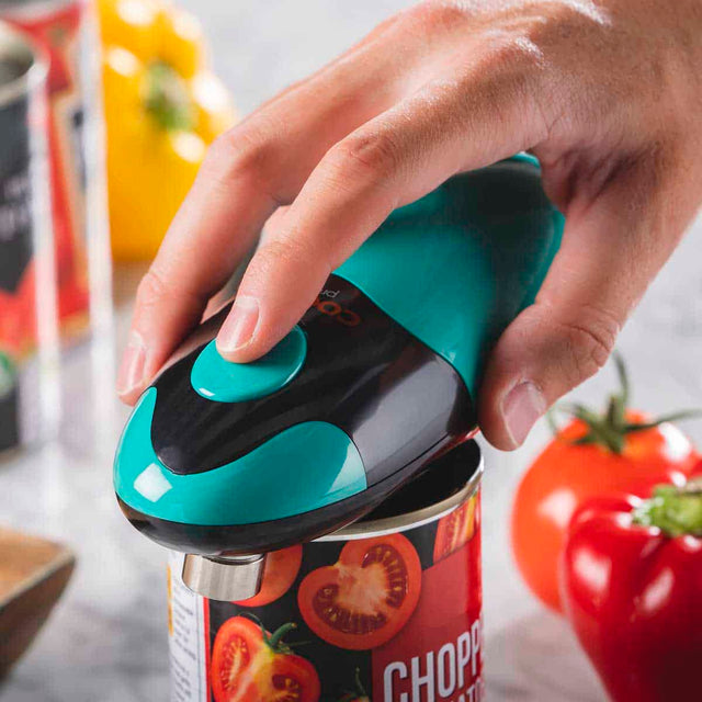 Cooks Professional Automatic Can Opener | Teal / Black
