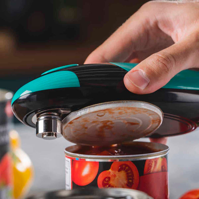 Cooks Professional Automatic Can Opener | Teal / Black