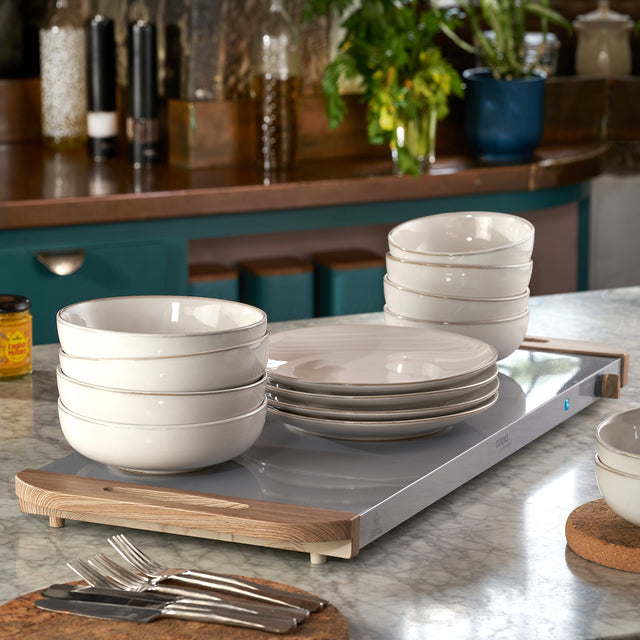 Cooks Professional 5 Section Buffet Warmer | 9.6L | Nordic Grey