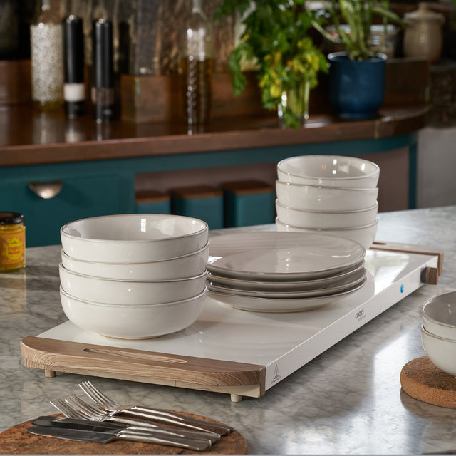 Cooks Professional 5 Section Buffet Warmer | 9.6L | Nordic White