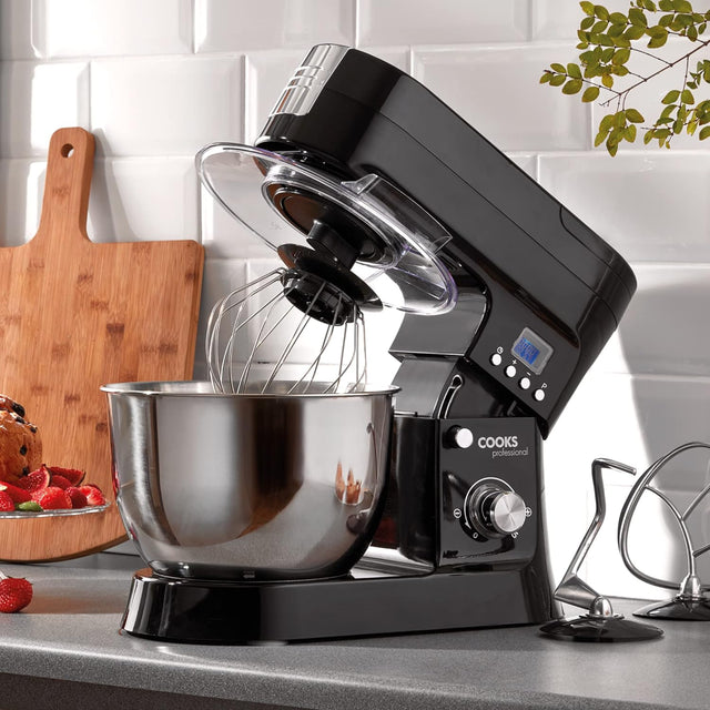 Cooks Professional Multi Function 6.2L Stand Mixer | Black