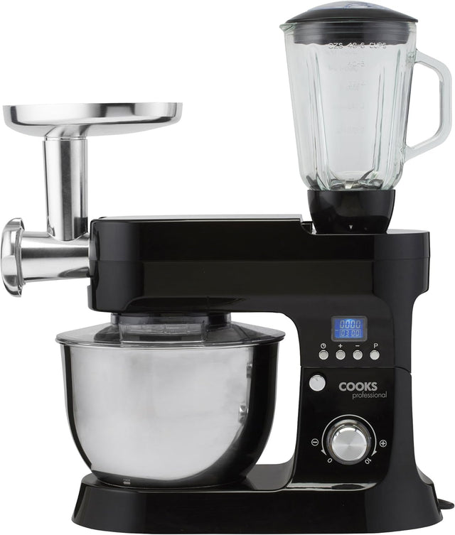 Cooks Professional Multi Function 6.2L Stand Mixer | Black