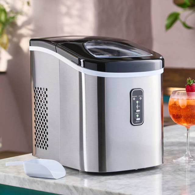 Cooks Professional 2.2L Ice Maker | 14kg / 24h | Silver