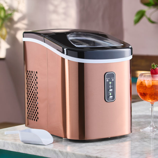 Cooks Professional 2.2L Ice Maker | 14kg / 24h | Copper