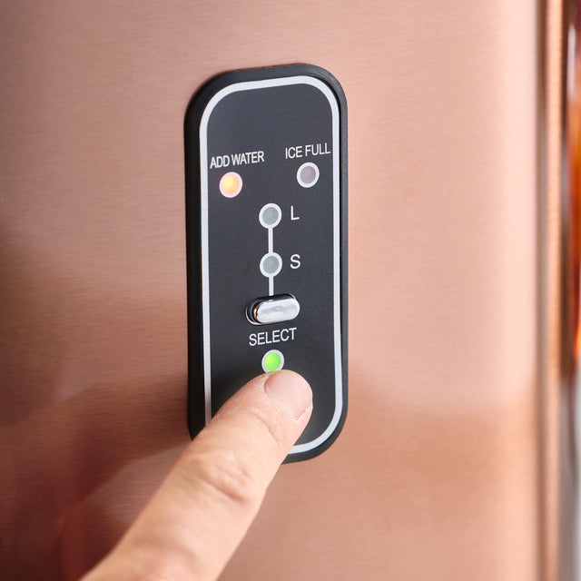 Cooks Professional 2.2L Ice Maker | 14kg / 24h | Copper