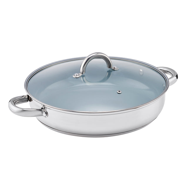 Cooks Professional 30cm Stainless Steel Sauté Pan