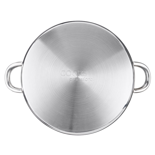 Cooks Professional 30cm Stainless Steel Sauté Pan