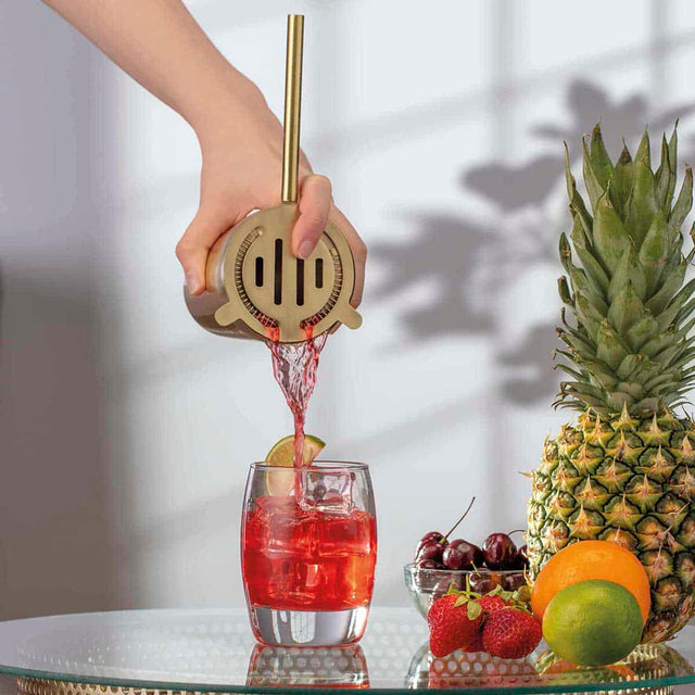 Cooks Professional 10-Piece Cocktail Set | Stainless Steel | Gold