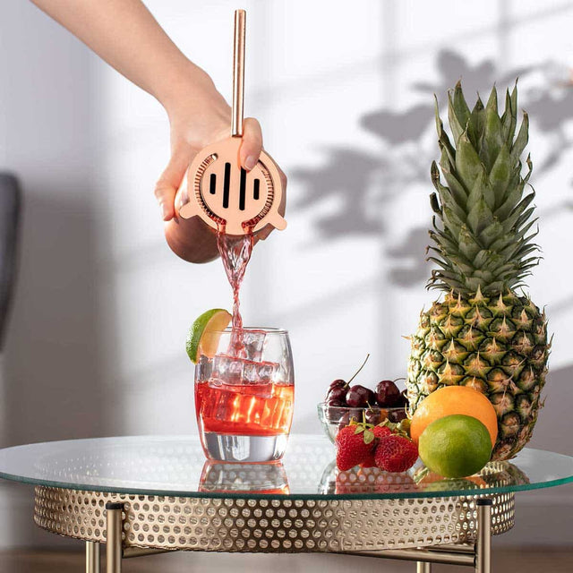 Cooks Professional 10-Piece Cocktail Set | Stainless Steel | Rose Gold