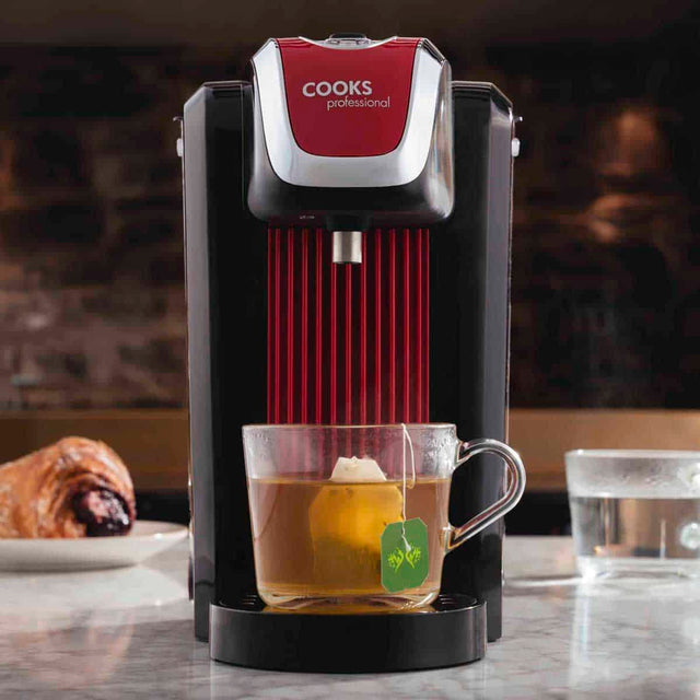 Cooks Professional 2.5L Hot Water Dispenser |  Black / Red