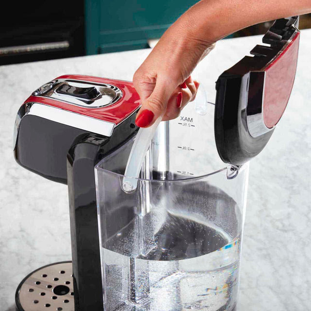 Cooks Professional 2.5L Hot Water Dispenser |  Black / Red