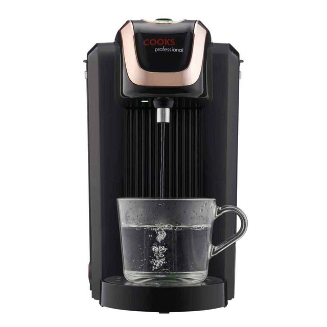 Cooks Professional 2.5L Hot Water Dispenser | Black / Rose Gold