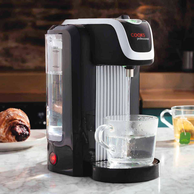 Cooks Professional 2.5L Hot Water Dispenser | Black / Silver