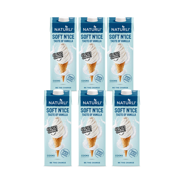 Naturli Plant Based Soft Serve Ice Cream Mix