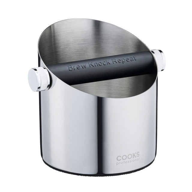 Cooks Professional Stainless Steel Espresso Knock Box