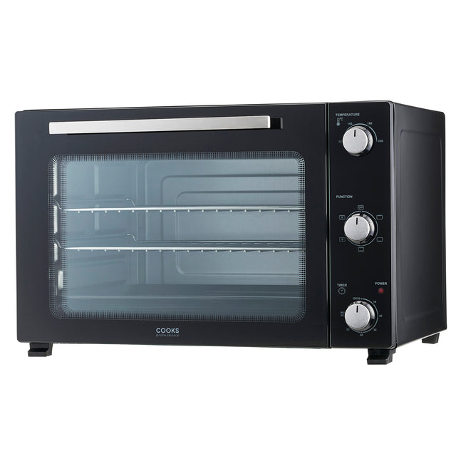 Cooks Professional 60L Mini Oven | Black / Silver