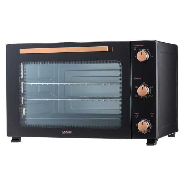 Cooks Professional 60L Mini Oven | Black / Copper