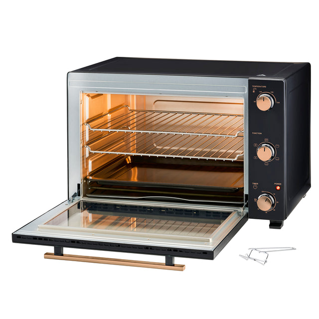Cooks Professional 60L Mini Oven | Black / Copper
