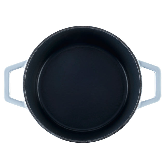 Cooks Professional 20cm Cast Iron Casserole | Graduated Grey