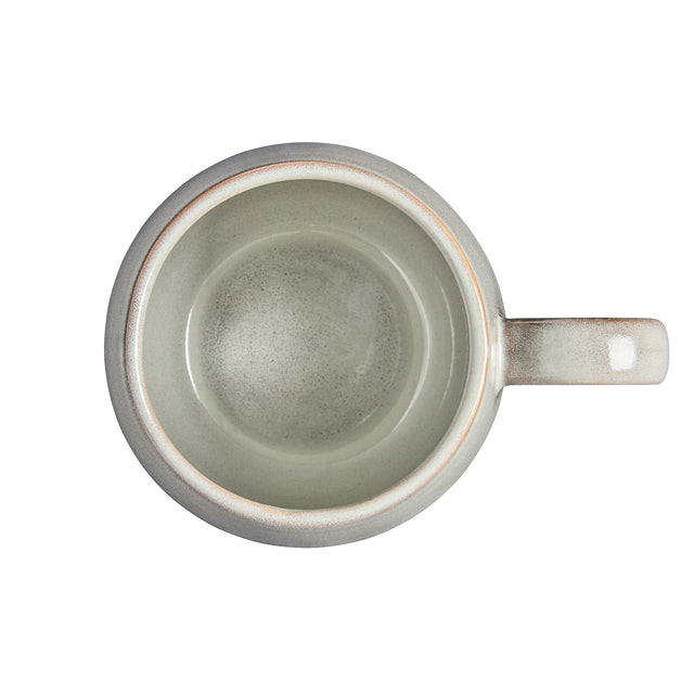 Cooks Professional Set of 4 Nordic Stoneware Mugs | 350ml | Grey