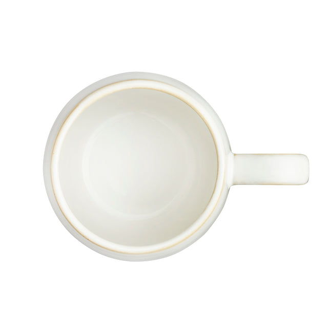 Cooks Professional Set of 4 Nordic Stoneware Mugs | 490ml | White