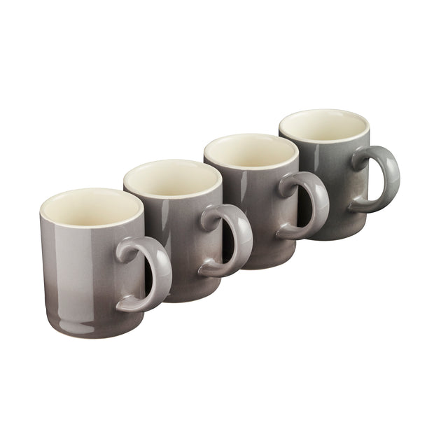 Cooks Professional 4 Piece Espresso Cup Set | Grey