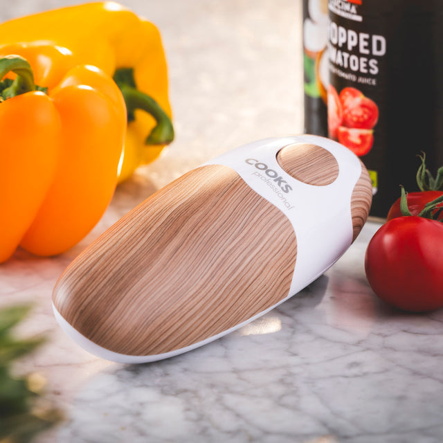 Cooks Professional Automatic Can Opener | Nordic White