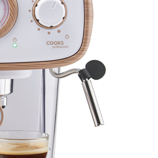 Cooks Professional Stainless Steel Steaming Tube for Retro Espresso Machine