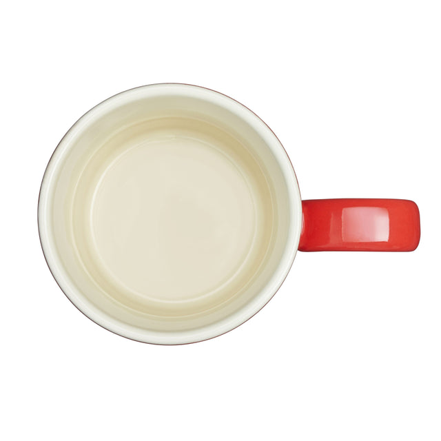 Cooks Professional 4 Piece Mug Set | 350ml | Red