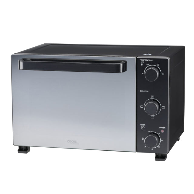 Cooks Professional 28L Mini Oven | Black