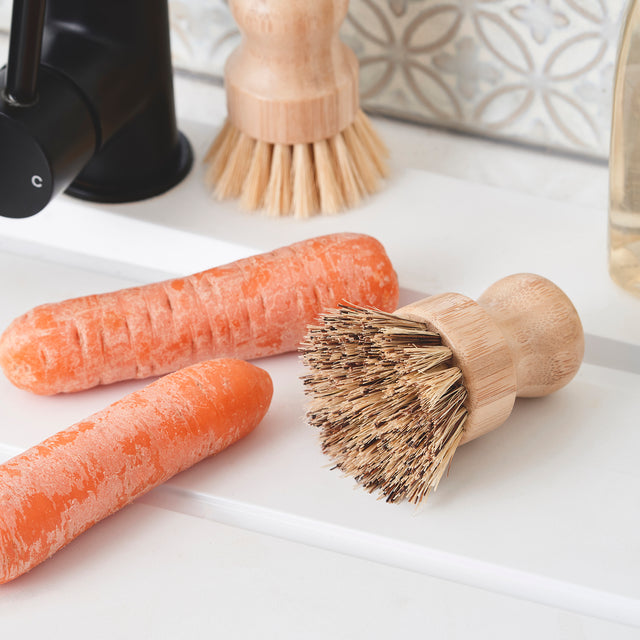 Cooks Professional Set of 4 Bamboo Pot Brushes