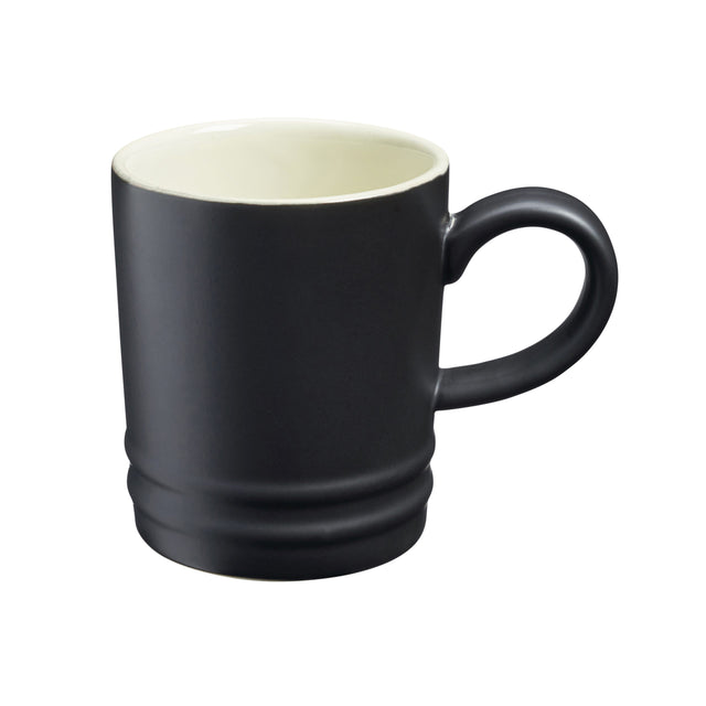 Cooks Professional 4 Piece Mug Set | 350ml | Matt Black