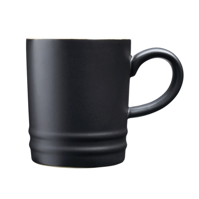 Cooks Professional 4 Piece Mug Set | 350ml | Matt Black