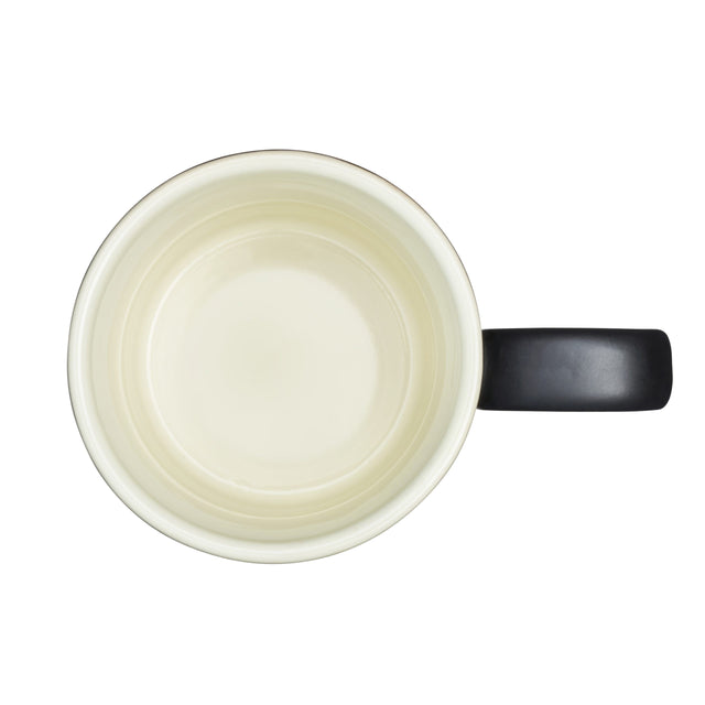 Cooks Professional 4 Piece Mug Set | 350ml | Matt Black