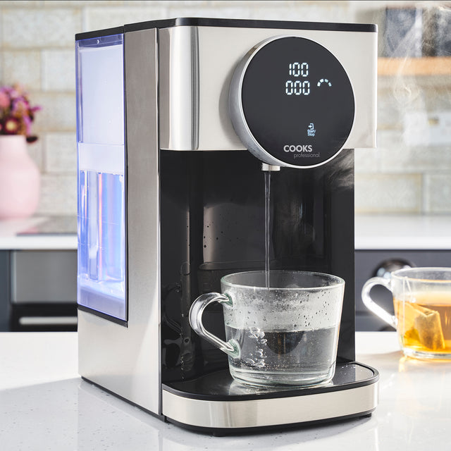 Cooks Professional 4L Digital Hot Water Dispenser | Silver