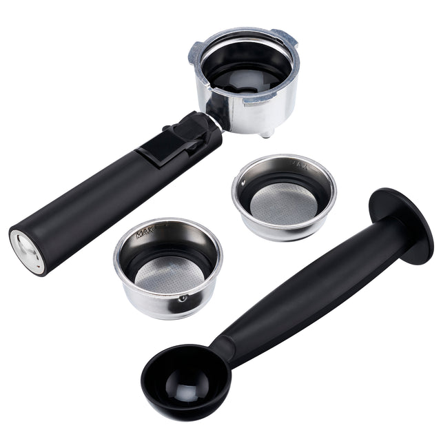 Cooks Professional Retro Espresso Machine | White / Silver