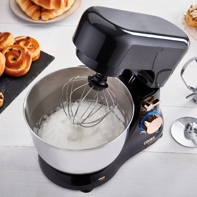 Cooks Professional 4.5L Stand Mixer | Black and Rose Gold