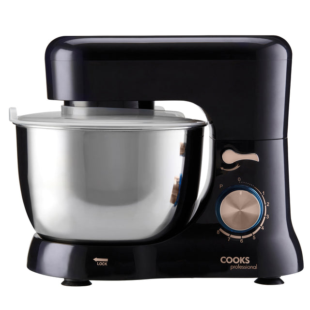 Cooks Professional 4.5L Stand Mixer | Black and Rose Gold