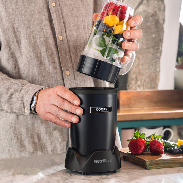 Cooks Professional Nutriblend Blender and Smoothie Maker | Black