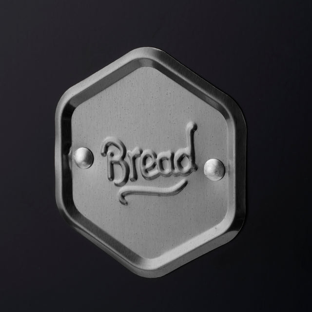 Cooks Professional Bread Bin | Black / Silver