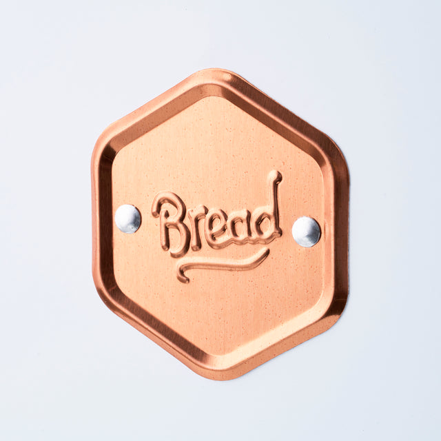 Cooks Professional Bread Bin | White / Copper