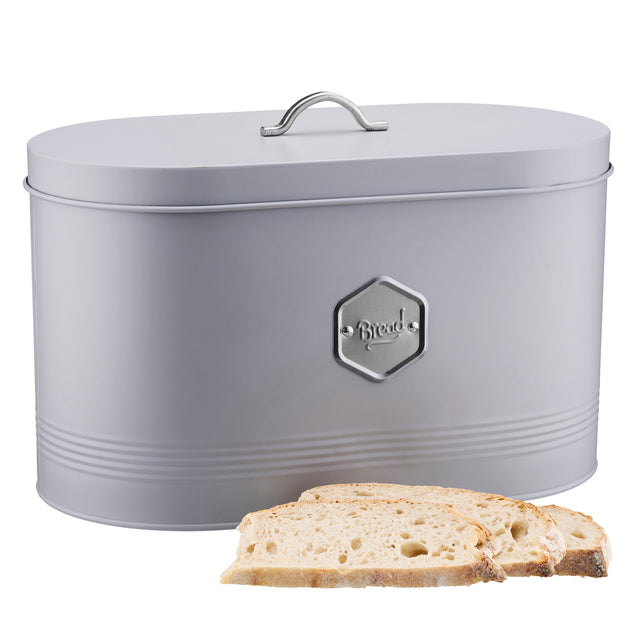 Cooks Professional Bread Bin | Grey / Silver